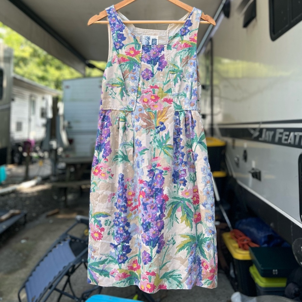 EDME & ESYLLTE for ANTHROPOLOGIE Floral Dress - Picture 2 of 16